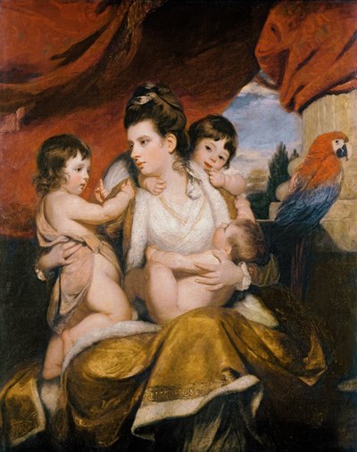 Lady Cockburn and Her Three Eldest Sons by Joshua Reynolds